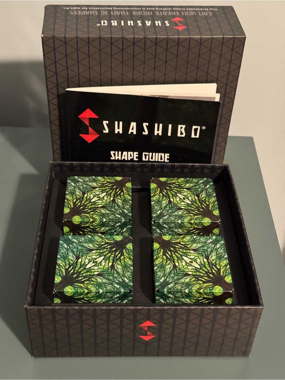 Genuine Shashibo Magnetic Shape Shifting Box Gift Set (4-Pack - Elements)